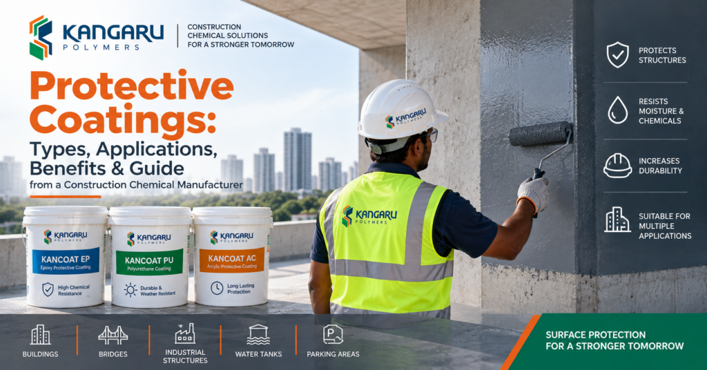 Protective coatings for concrete and construction structures